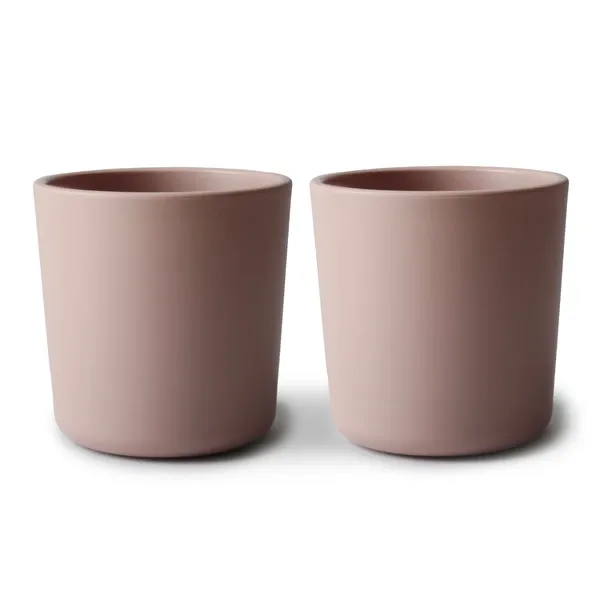 Mushie Dinnerware | Blush | Cup 2 Pack