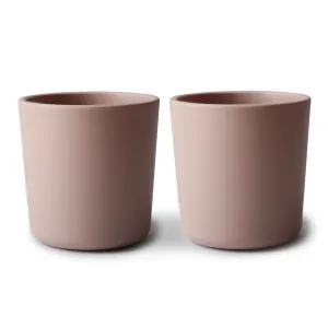 Mushie Dinnerware | Blush | Cup 2 Pack