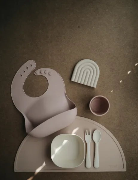 Mushie Dinnerware | Blush | Cup 2 Pack