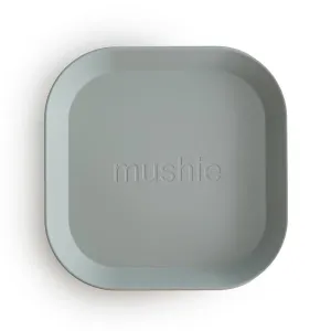 Mushie Dinnerware | Sage | Plate 2 Pack