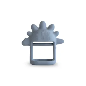 Mushie No-Drop Dino Sensory Teether - Tradewinds
