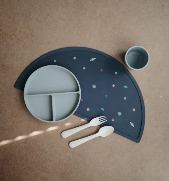 Mushie Silicone Placemat | Planets