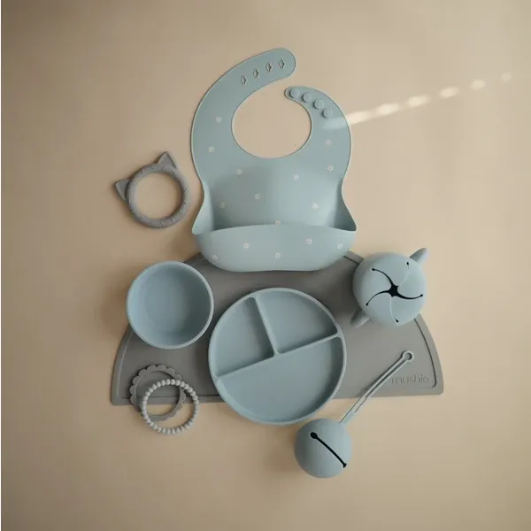 Mushie Silicone Placemat | Stone
