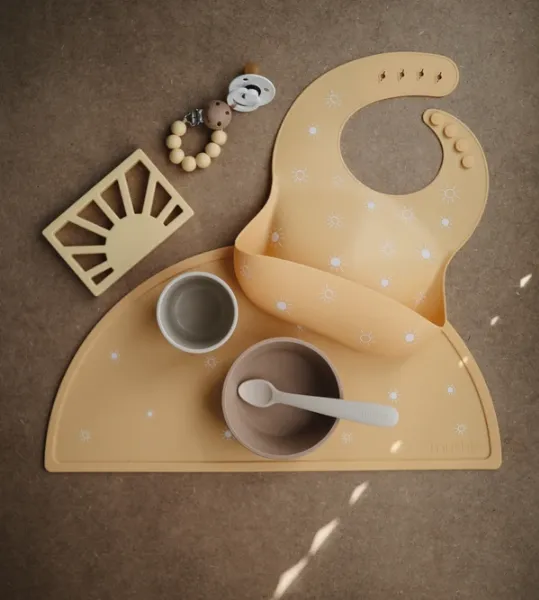 Mushie Silicone Placemat | Sun
