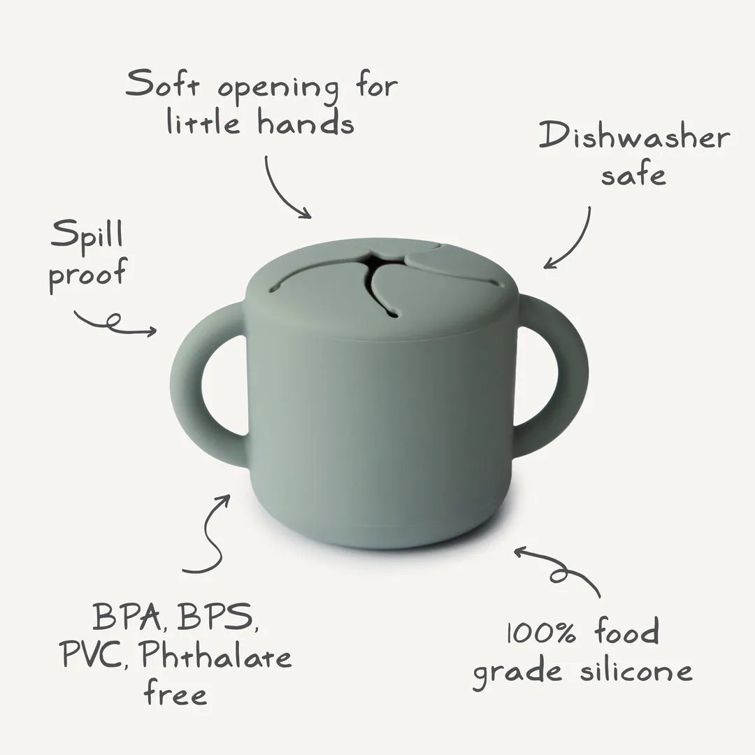 Mushie Snack Cup | Blush