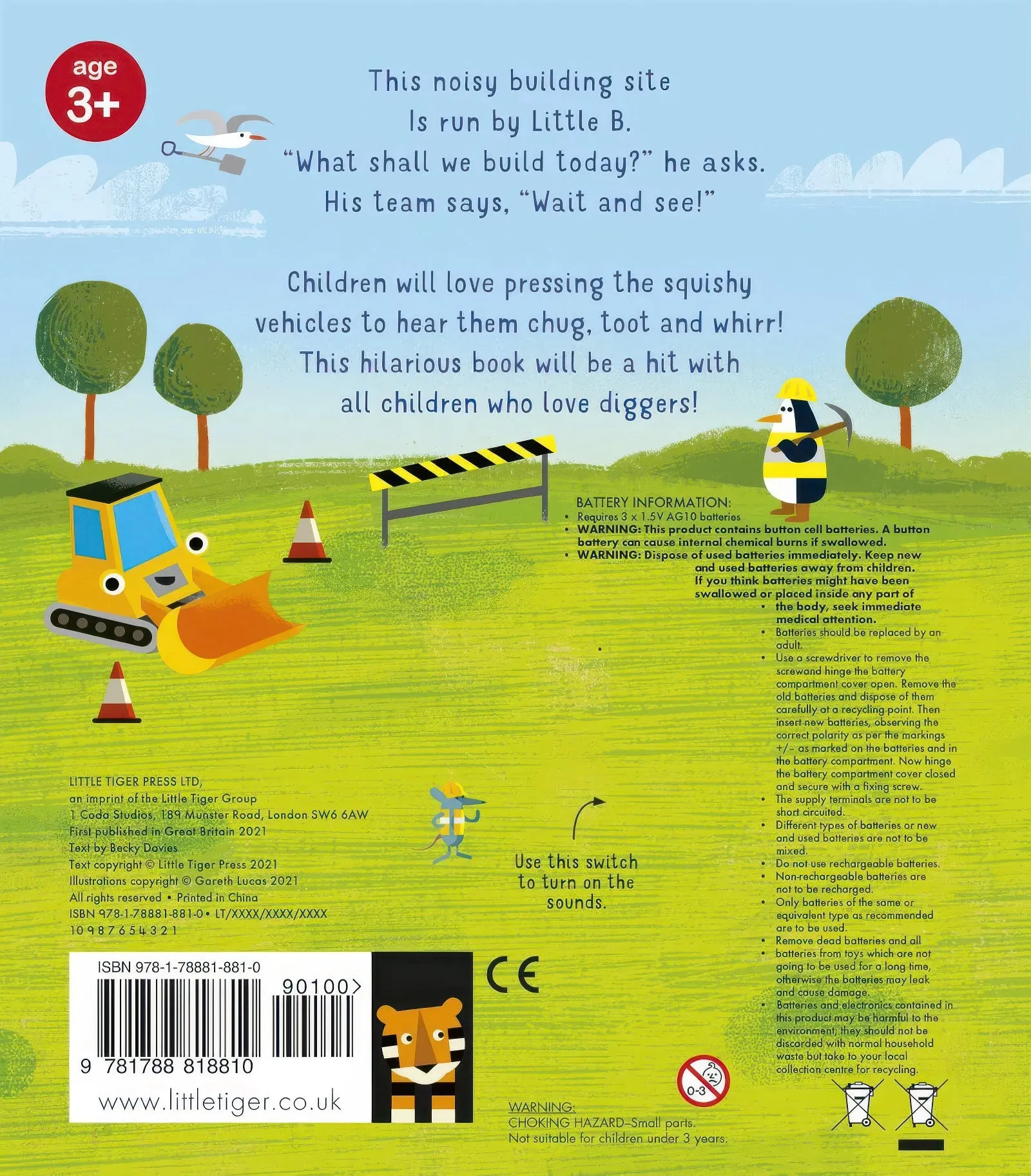 My First Touch and Feel Sound Interactive Builders Book