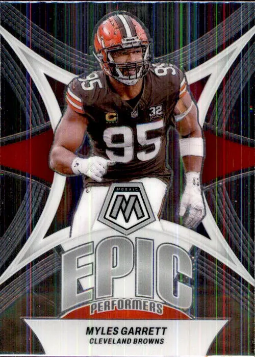Myles Garrett, Epic Performances, 2024 Panini Mosaic Football NFL
