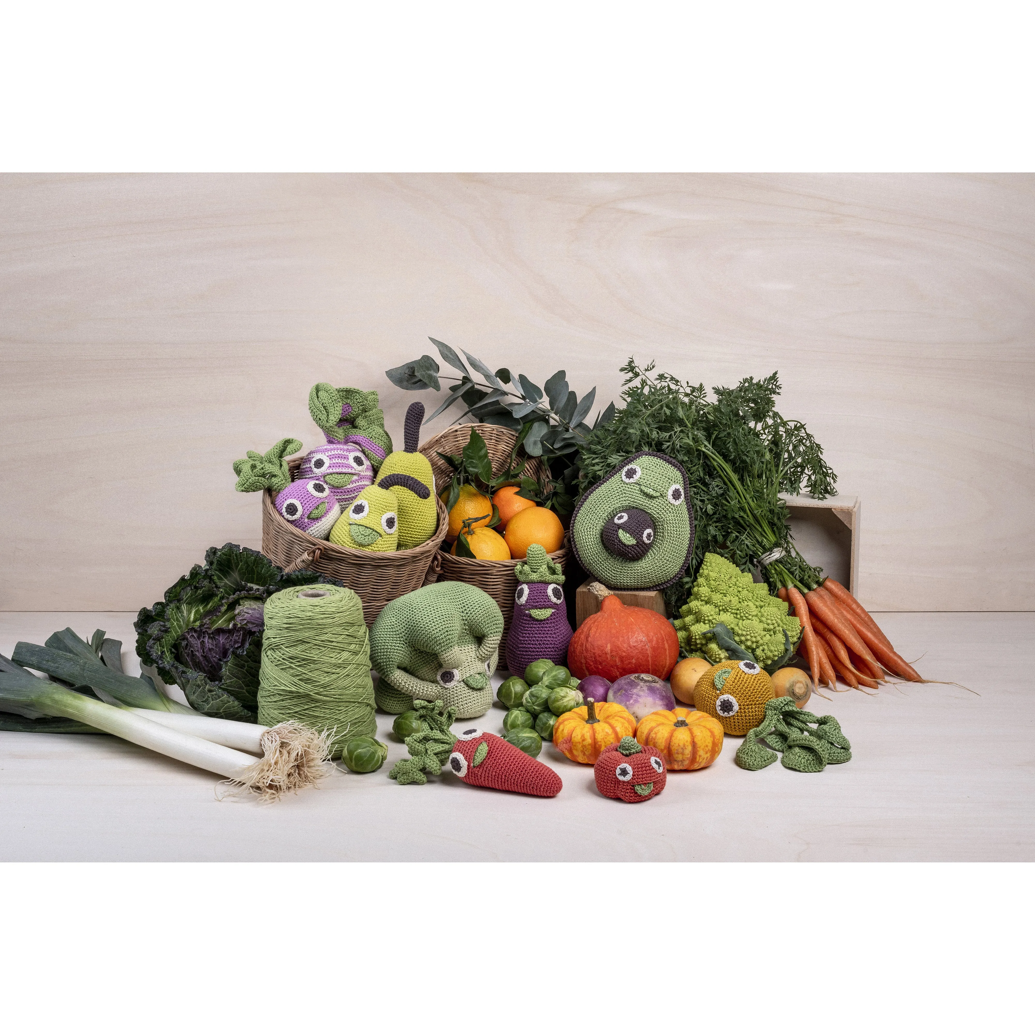 MyuM Pierrot Broccoli Music Box