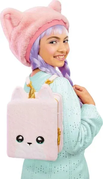 Na! Na! Na! Surprise 3-in-1 Backpack Bedroom Unicorn Playset- Britney Sparkles