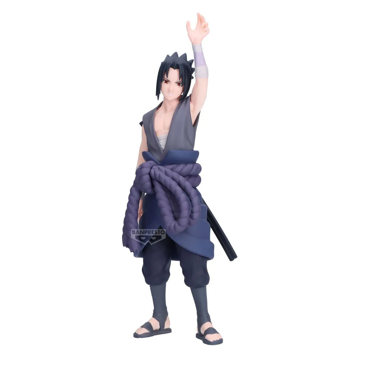 Naruto Shippuden Panel Spectacle - Lightning From Heaven - Sasuke Uchiha Statue By Banpresto