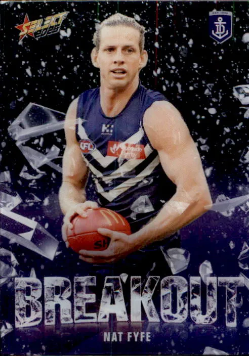 Nat Fyfe, B28, Breakout, 2025 Select AFL Footy Stars