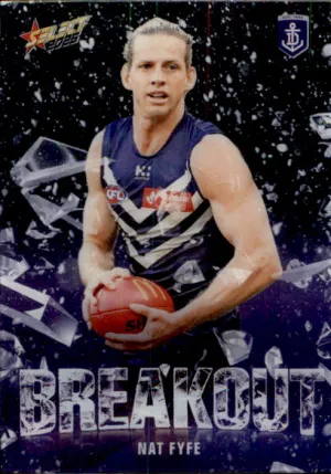 Nat Fyfe, B28, Breakout, 2025 Select AFL Footy Stars