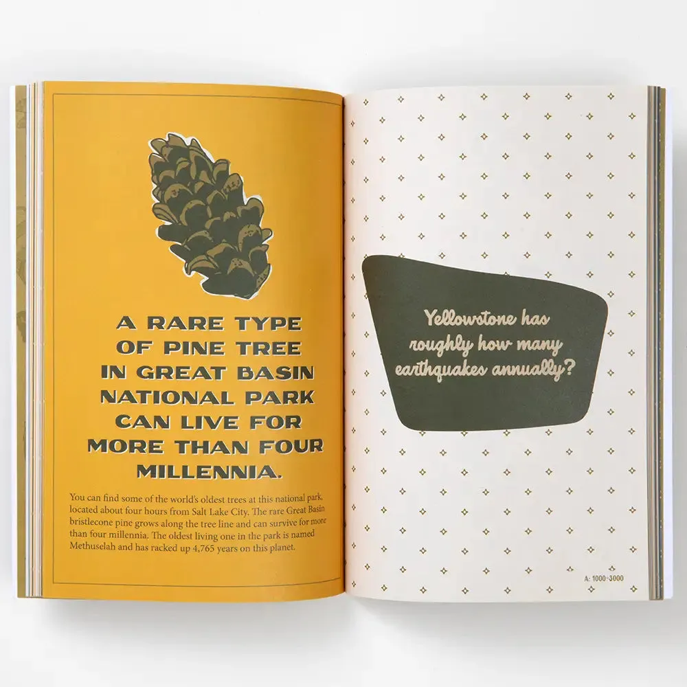 National Park Trivia Book Bits and Pieces