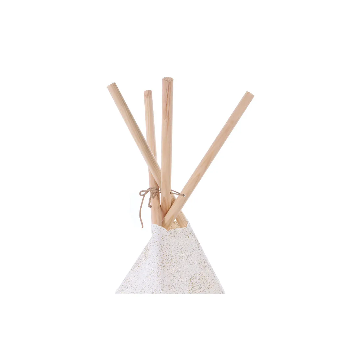 nobodinoz Phoenix Teepee Gold Bubble/White