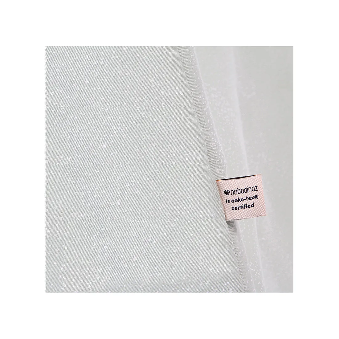 nobodinoz Phoenix Teepee White Bubble/Aqua