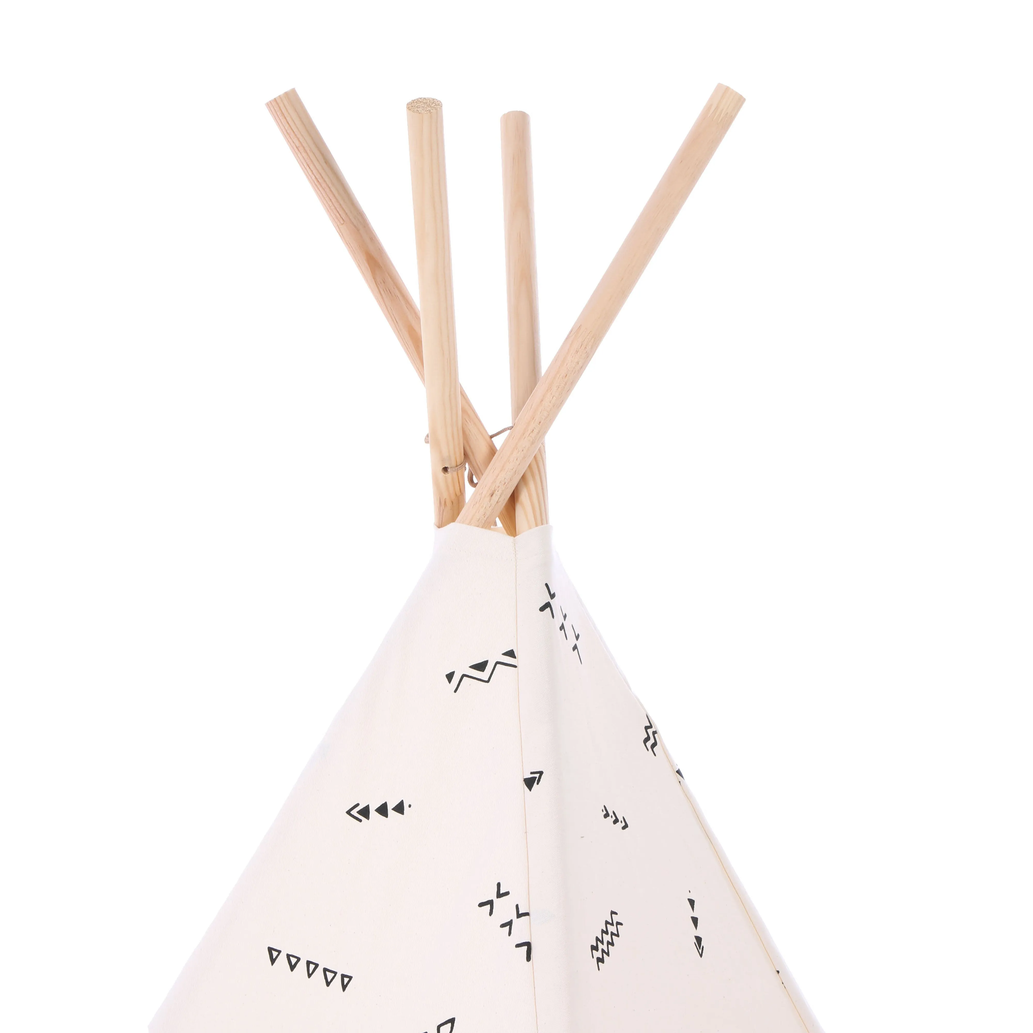 nobodinoz Teepee Black Secrets/Natural