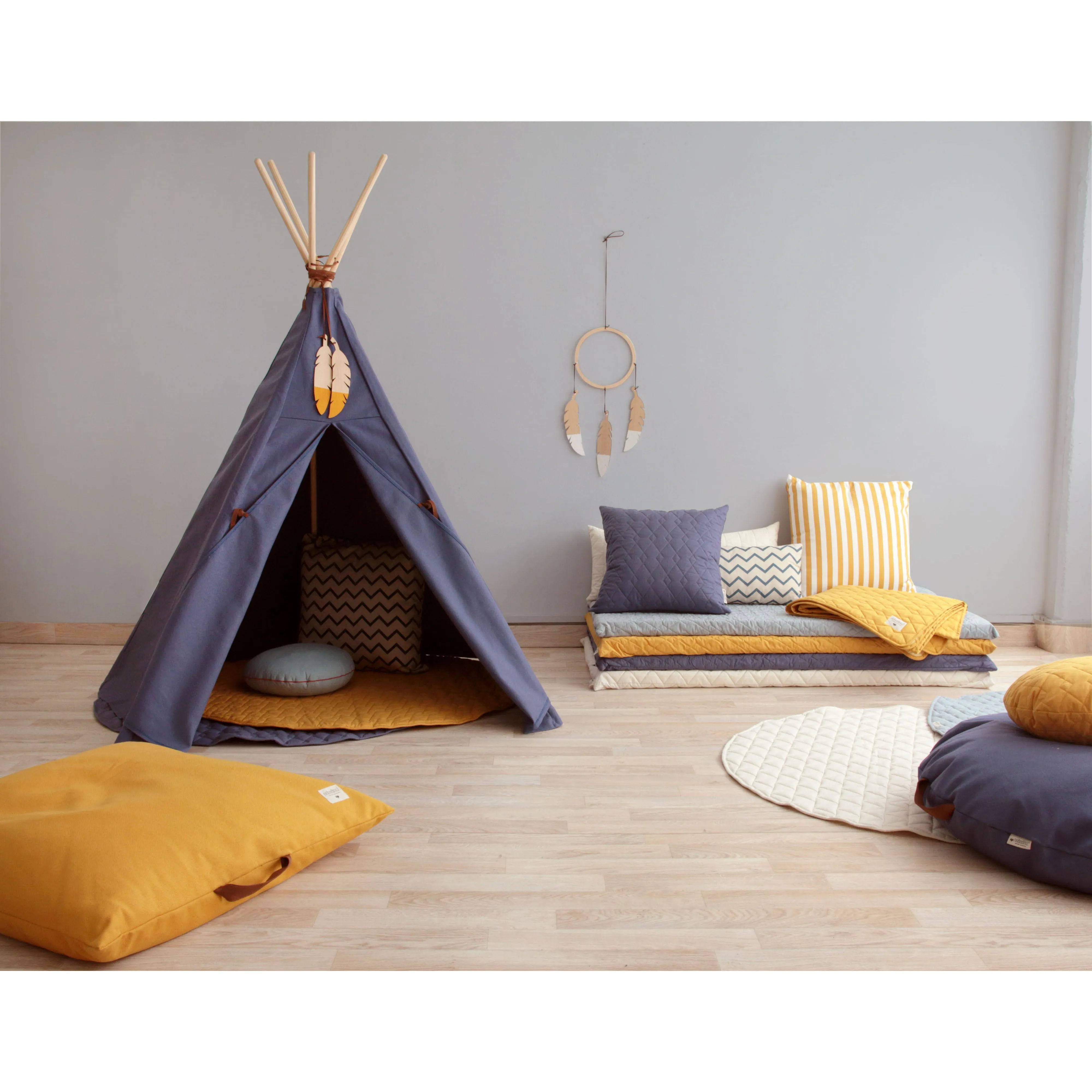 nobodinoz Teepee Nevada Aegean Blue