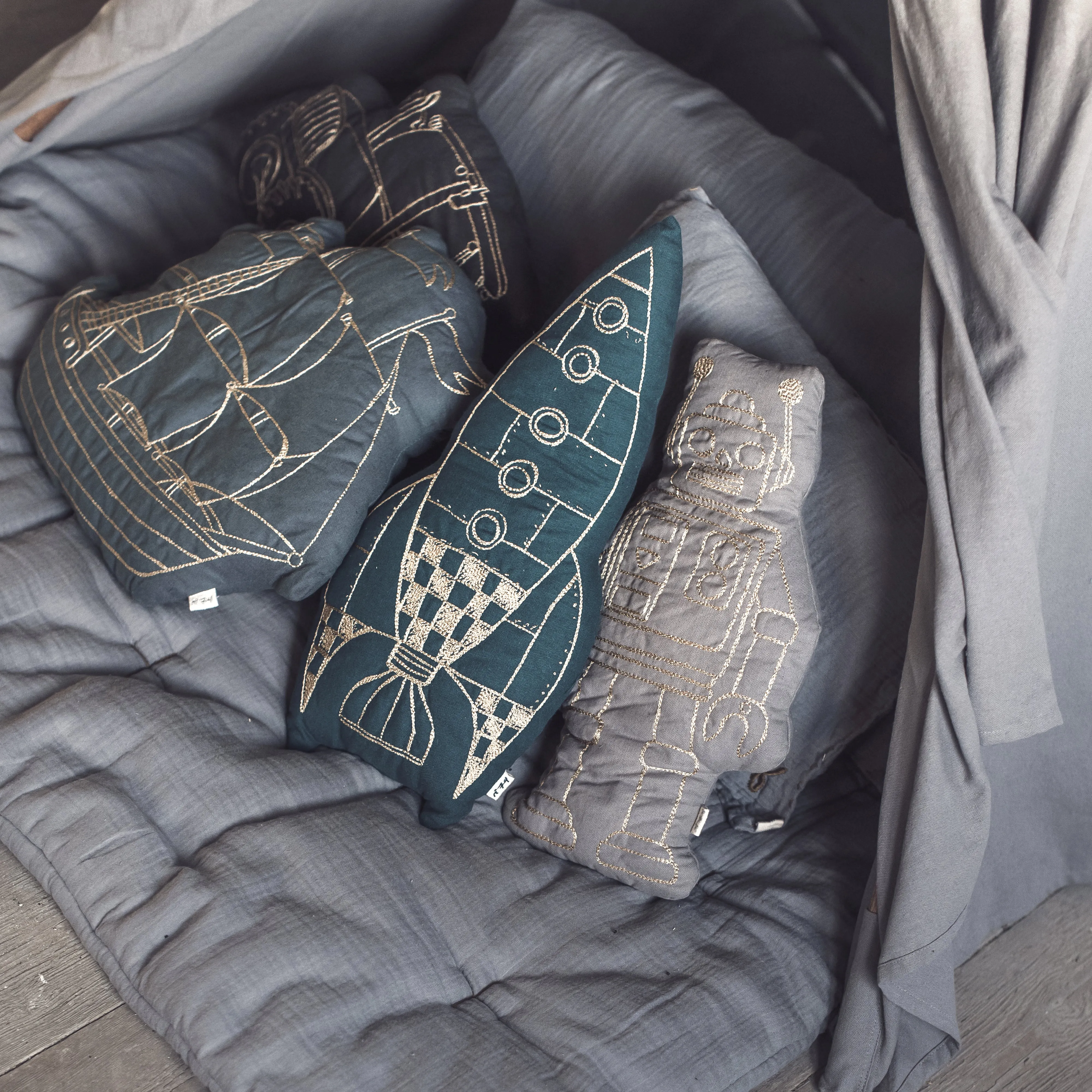 Numero 74 Tipi Tent Stone Grey