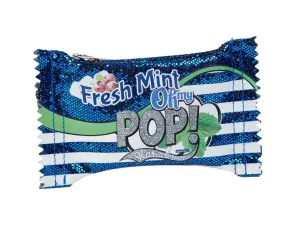 OH MY POP! Dark Blue Bubblegum Purse - Mint