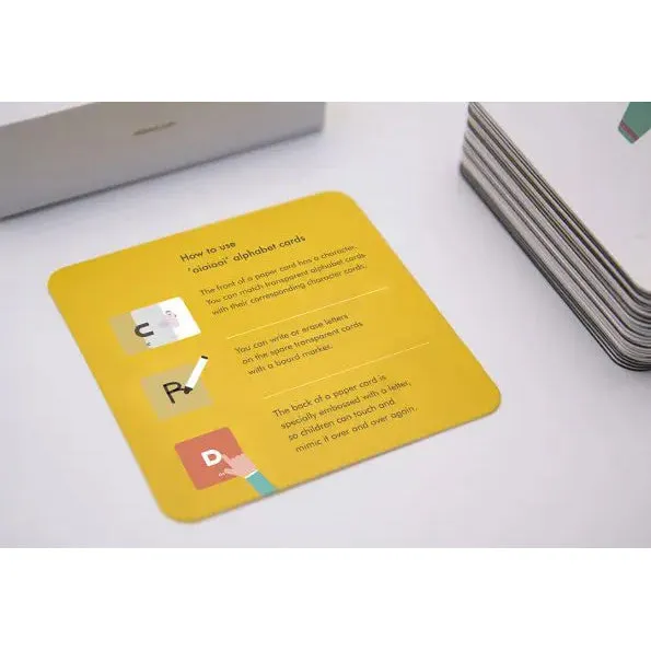 OIOIOOI Alphabet Cards