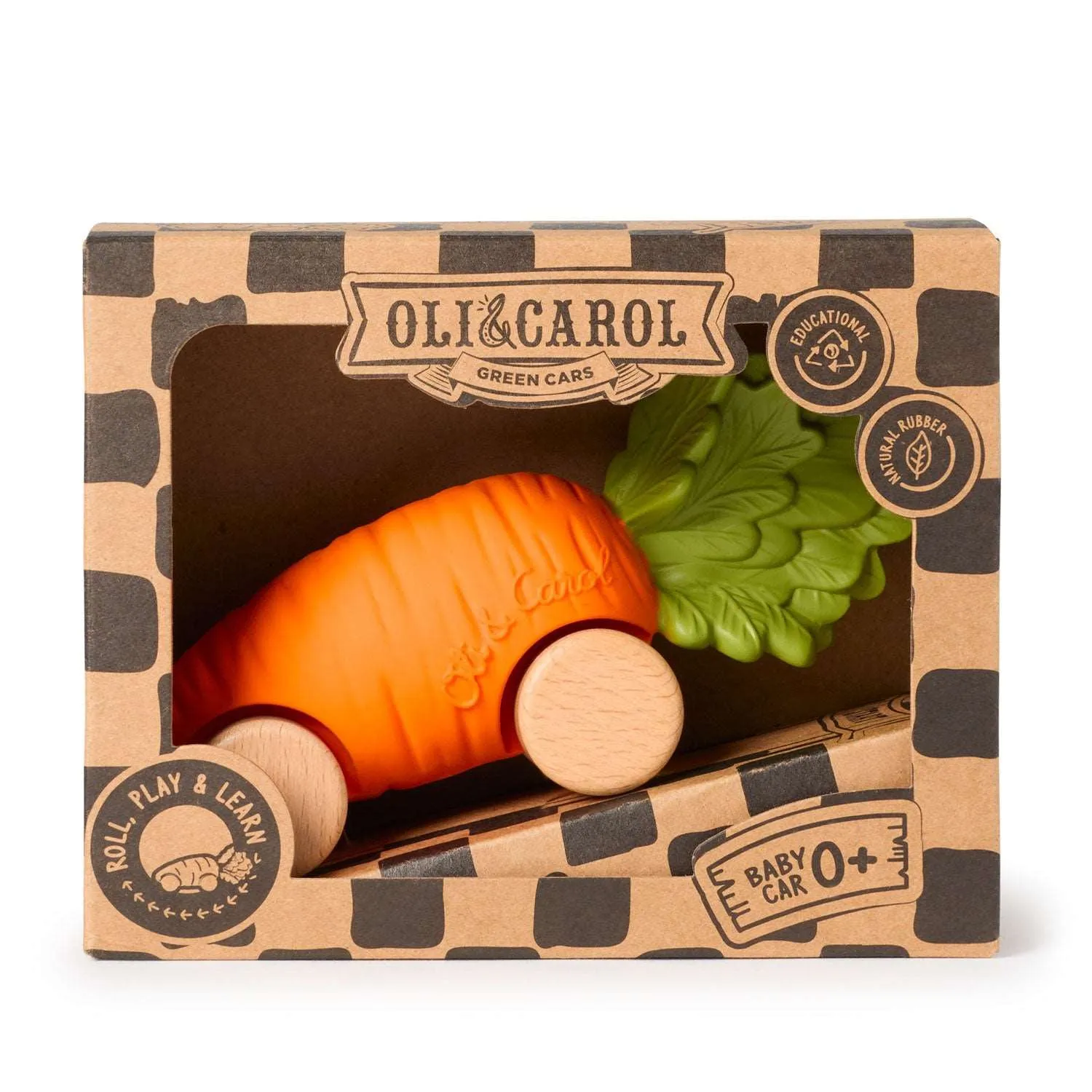 Oli & Carol Cathy The Carrot Car
