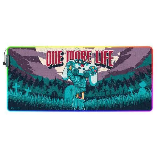 One More Life XXL LED Mouse Pad