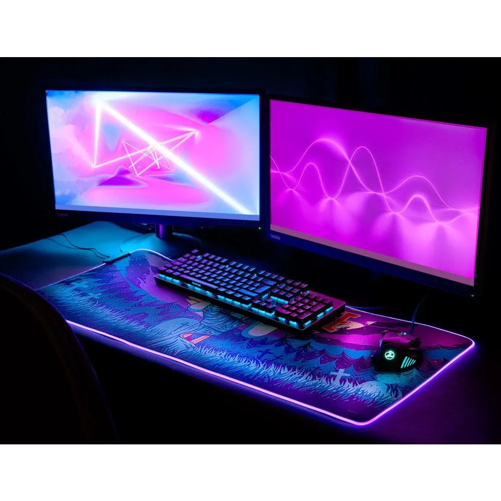 One More Life XXL LED Mouse Pad