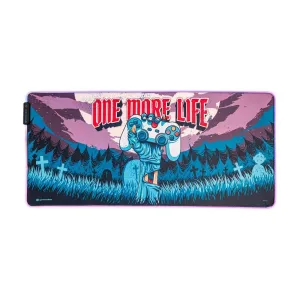 One More Life XXL LED Mouse Pad