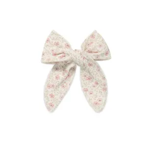 Organic Cotton Bow | Fifi Mini Slightly Pink