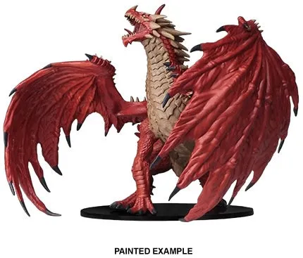 Pathfinder Battles Deep Cuts Gargantuan Red Dragon