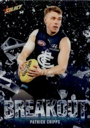 Patrick Cripps, B11, Breakout, 2025 Select AFL Footy Stars