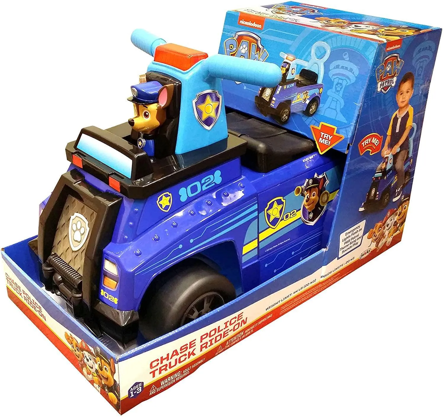 PAW Patrol Chase Cruiser Ride-On Vehicle