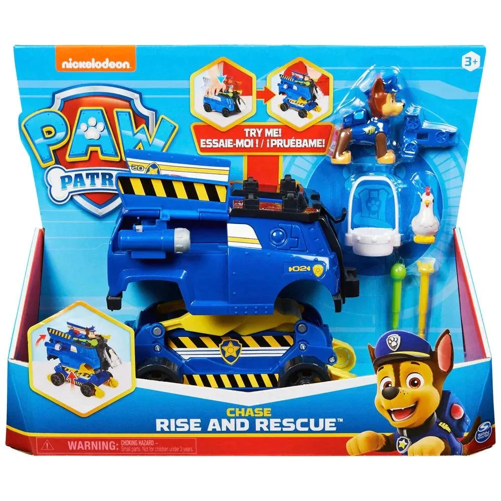 PAW Patrol Chase Rise and Rescue Transforming Car