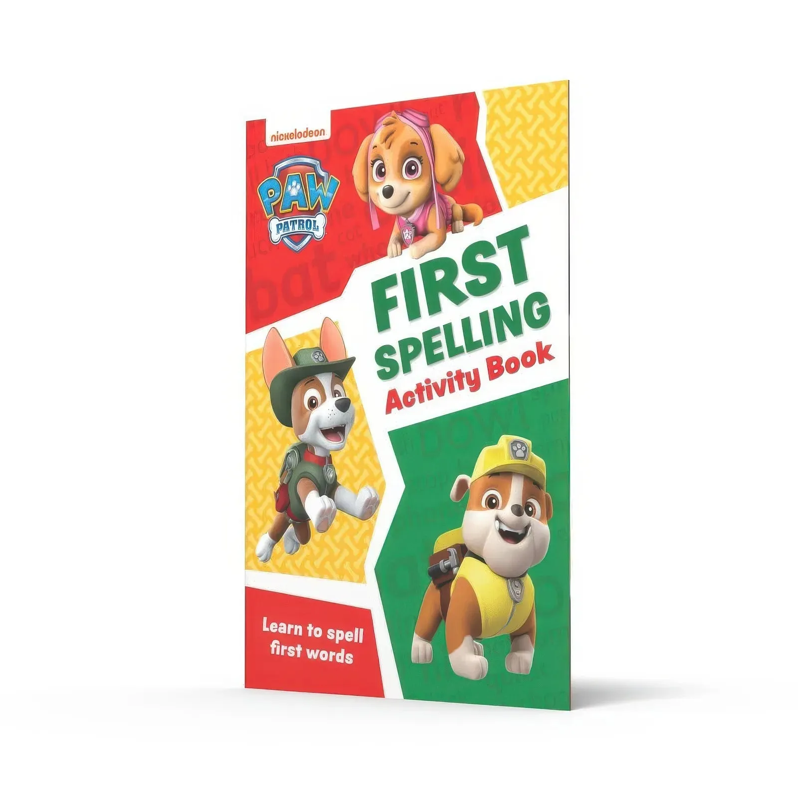 PAW Patrol First Spelling Activity Book