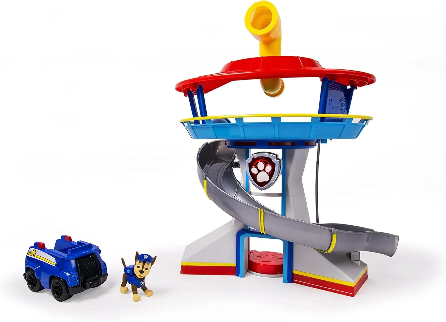 PAW Patrol Headquarters with Chase and His Vehicle