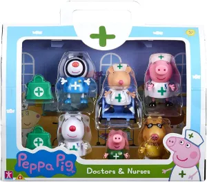 Peppa Pig Doctors And Nurses Figure Pack