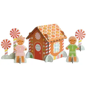 Petit Collage Pop-Out - Gingerbread House