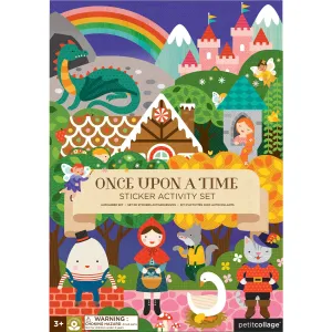 Petit Collage Stickers Book - Fairy Tales