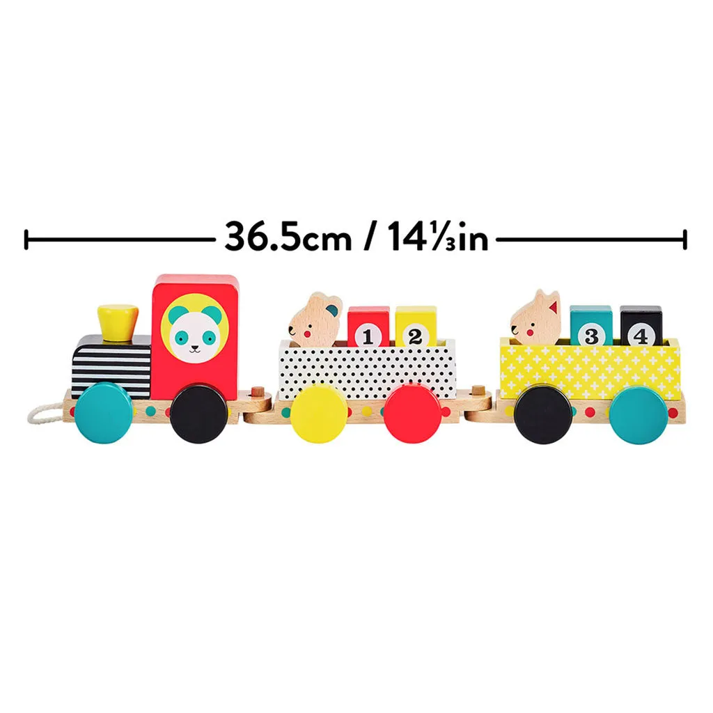 Petit Collage Wooden Vehicles Train