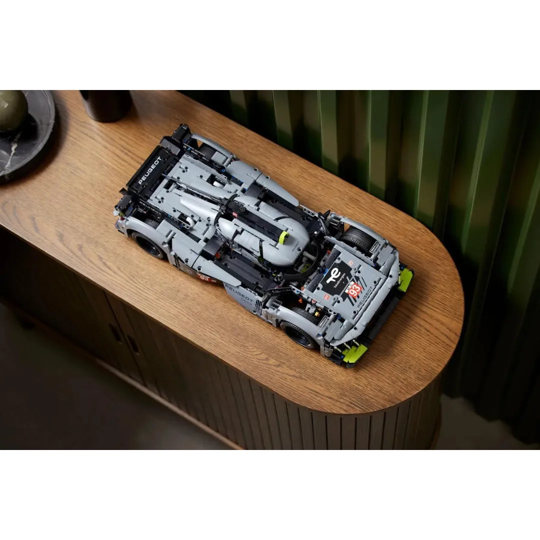PEUGEOT 9X8 24H Le Mans Hybrid Hypercar by LEGO