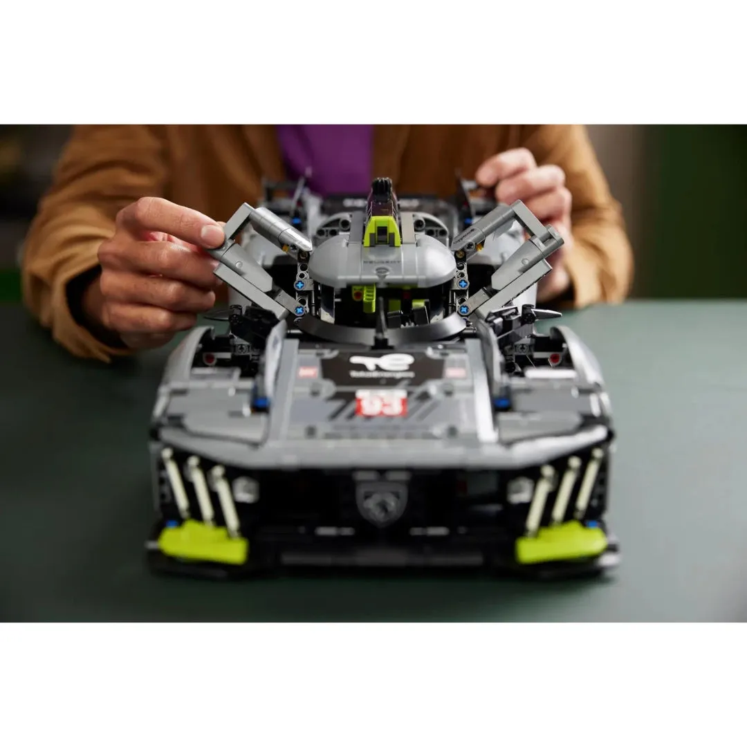 PEUGEOT 9X8 24H Le Mans Hybrid Hypercar by LEGO
