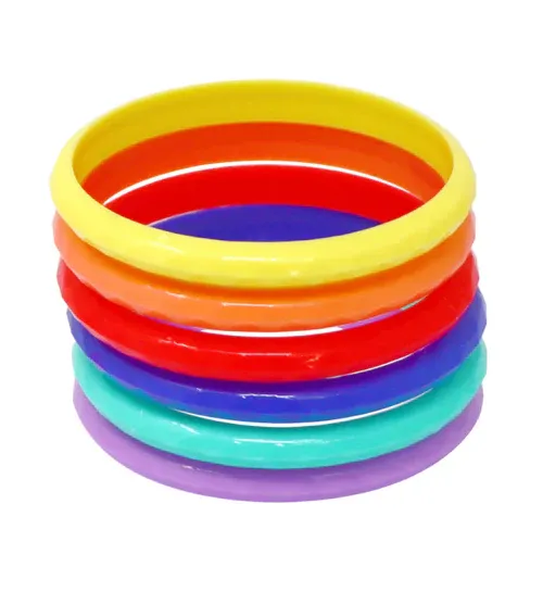 Pink Poppy Dreamy Unicorn Rainbow Bangle-Onesize Assortment