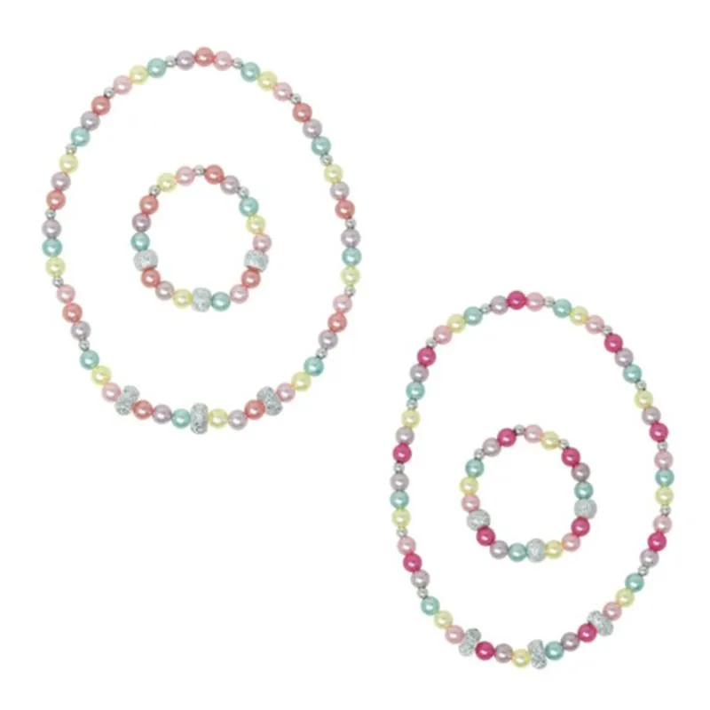 Pink Poppy End Of The Rainbow Necklace & Bracelet Set Assorted Styles