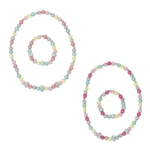 Pink Poppy End Of The Rainbow Necklace & Bracelet Set Assorted Styles