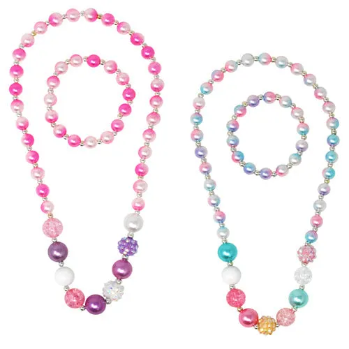 Pink Poppy My Mermaid Pearl Necklace & Bracelet Set Assorted Styles