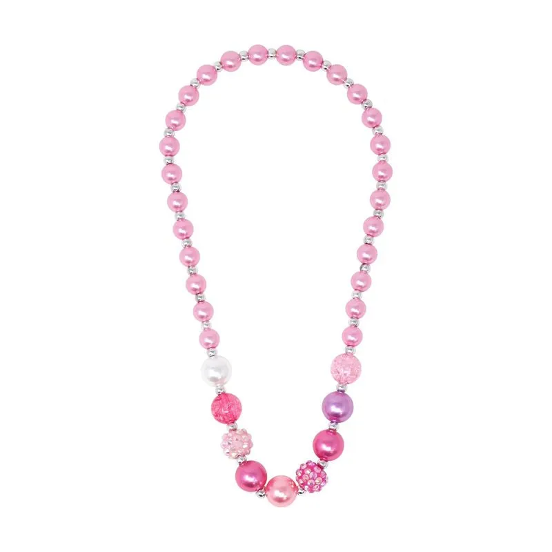 Pink Poppy Unicorn Princess Necklace