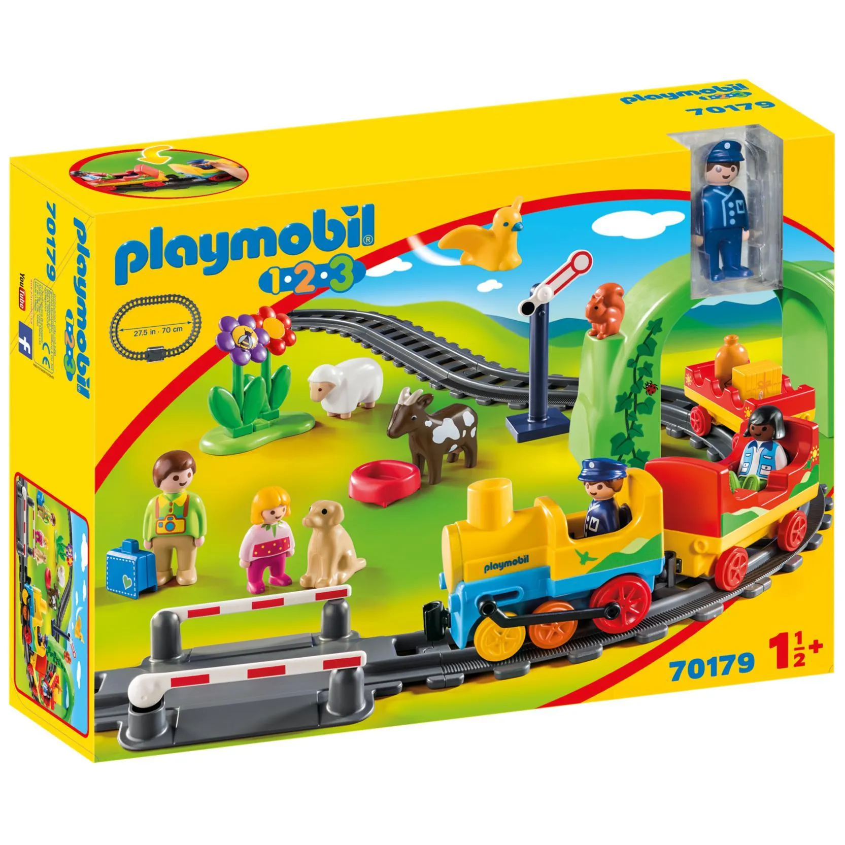 Playmobil 70179 Playmobil 1-2-3 My First Train Set