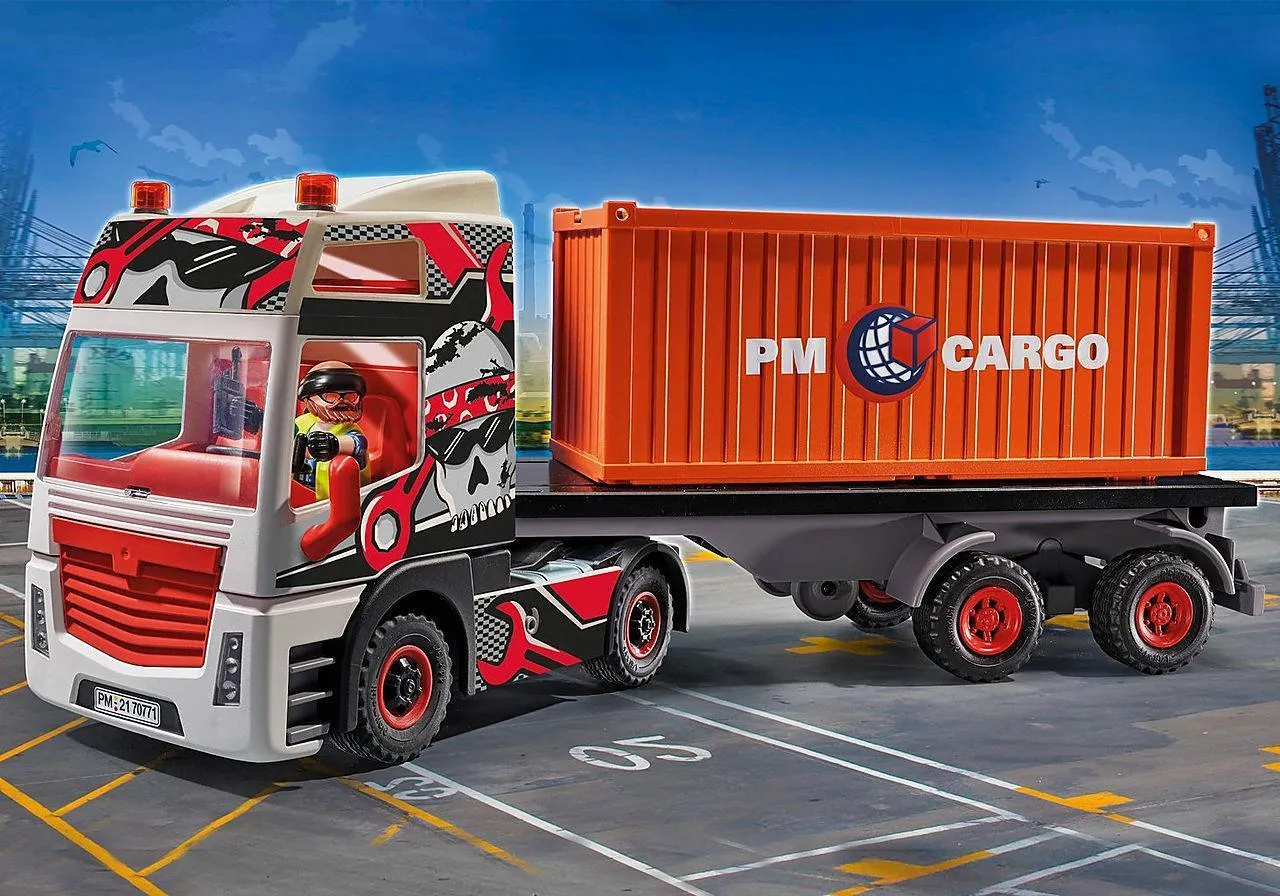 PLAYMOBIL 70771 CITY ACTION - Truck with Cargo Container