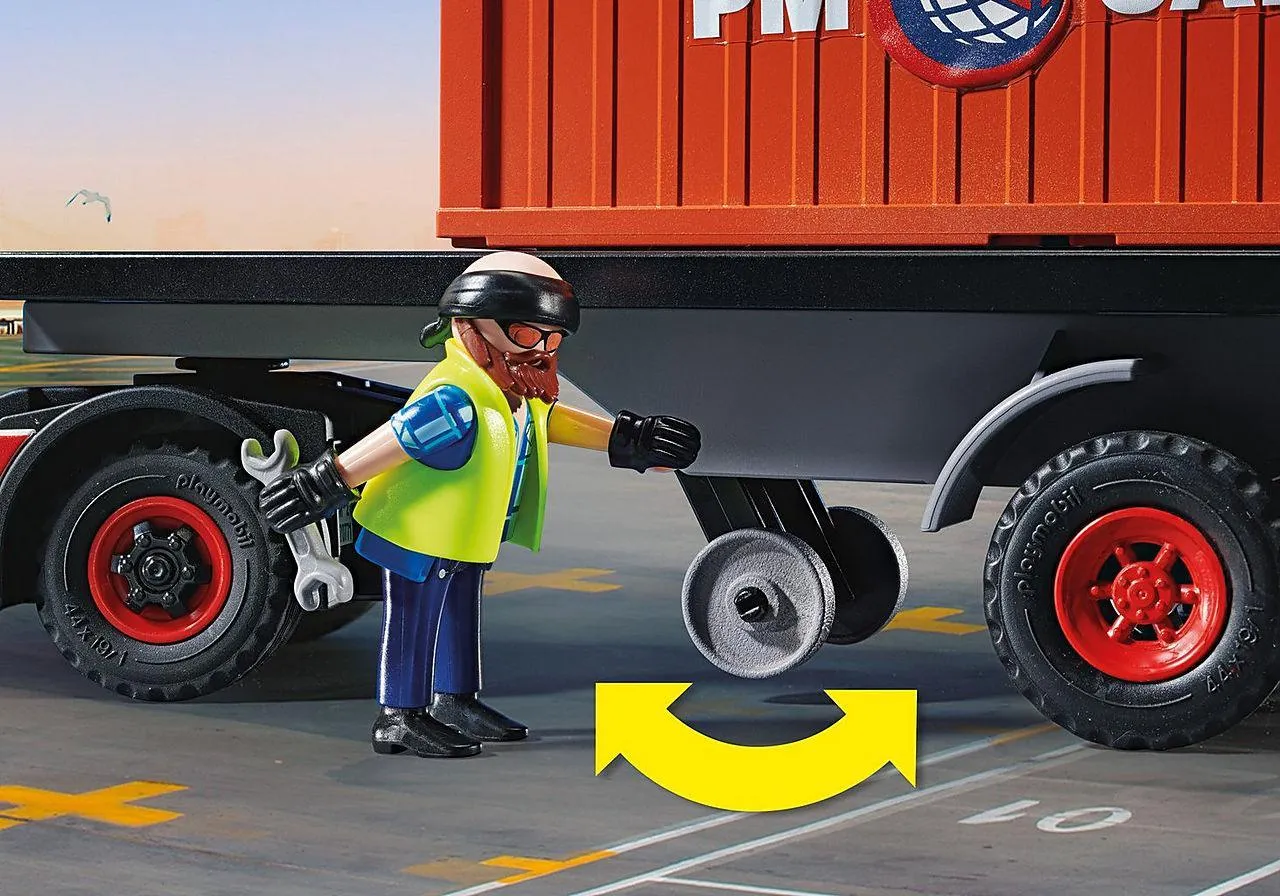 PLAYMOBIL 70771 CITY ACTION - Truck with Cargo Container
