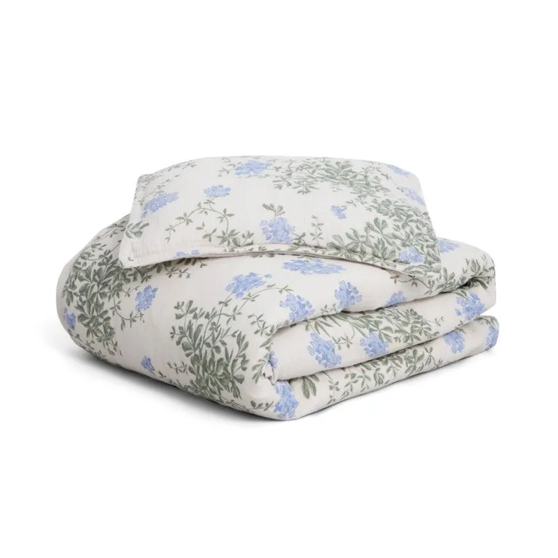 Plumbago Muslin Junior Bedset - Cot